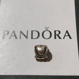 Pandora Sterling Silver Love Everlasting Charm Engraved  18 - 790448